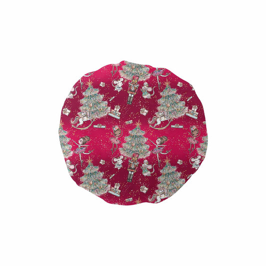 Red Christmas  Shower Cap