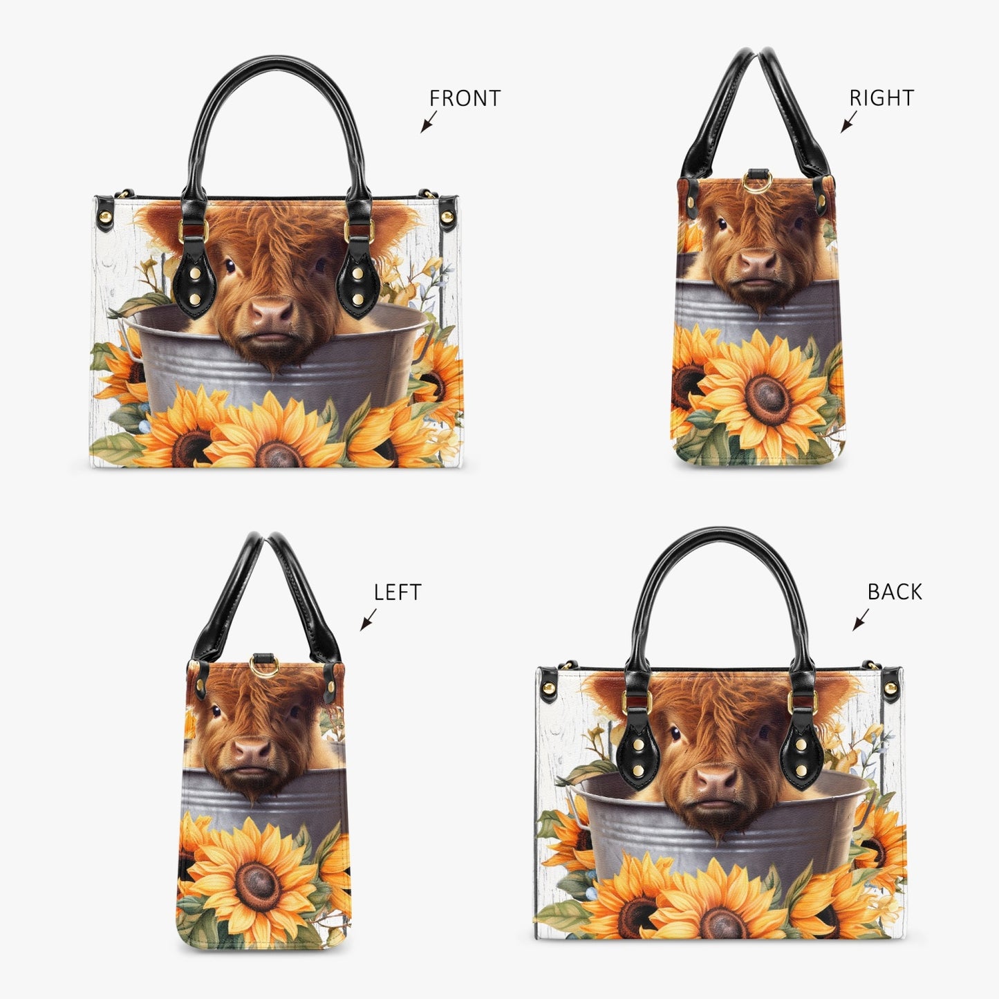 Women's Tote Bag - Highland Cow