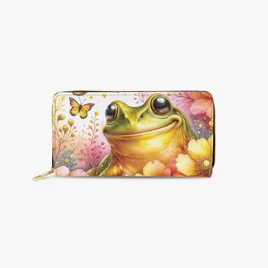 Long Type Zipper Purse - Frog