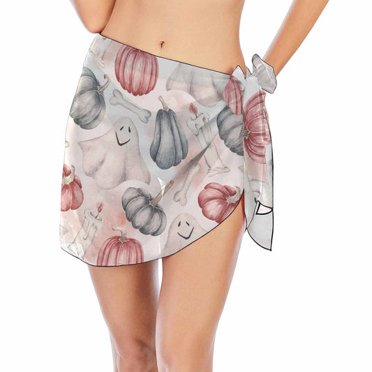 Pastel Halloween  Women's Beach Sarong Wrap