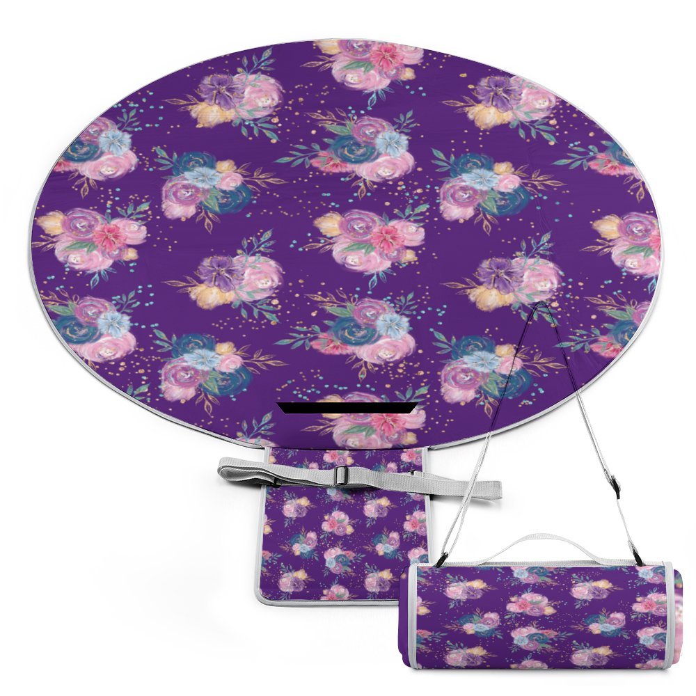 Round Picnic Mat Round outdoor picnic mat