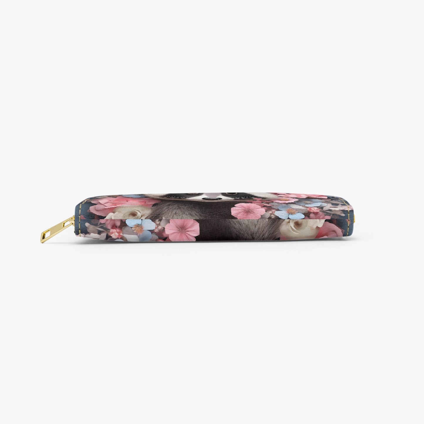 Long Type Zipper Purse, Racoon, awd-563