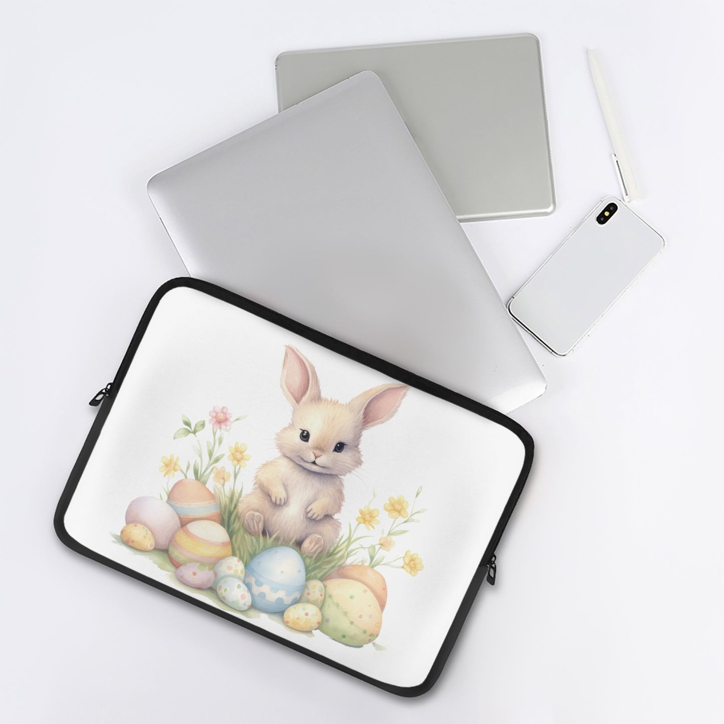 Laptop Sleeve - without handles - Easter Bunny