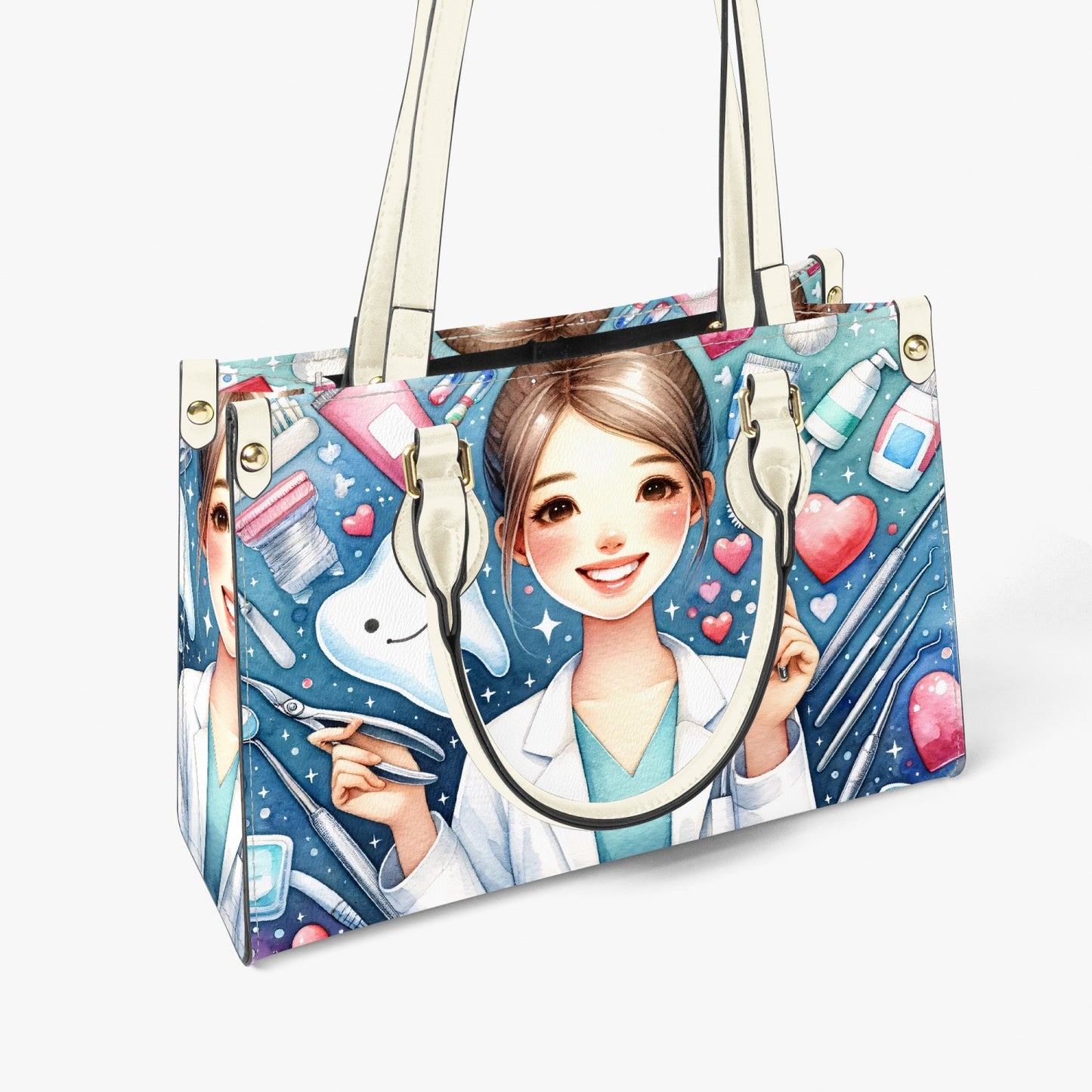 Women's Tote Bag - Long Strap Dentist, Dental Assistant