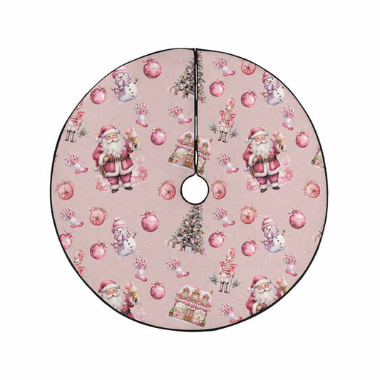 Pink Christmas 50  Christmas Tree Skirt