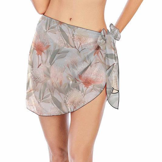 Australian Floral 9  Women's Beach Sarong Wrap