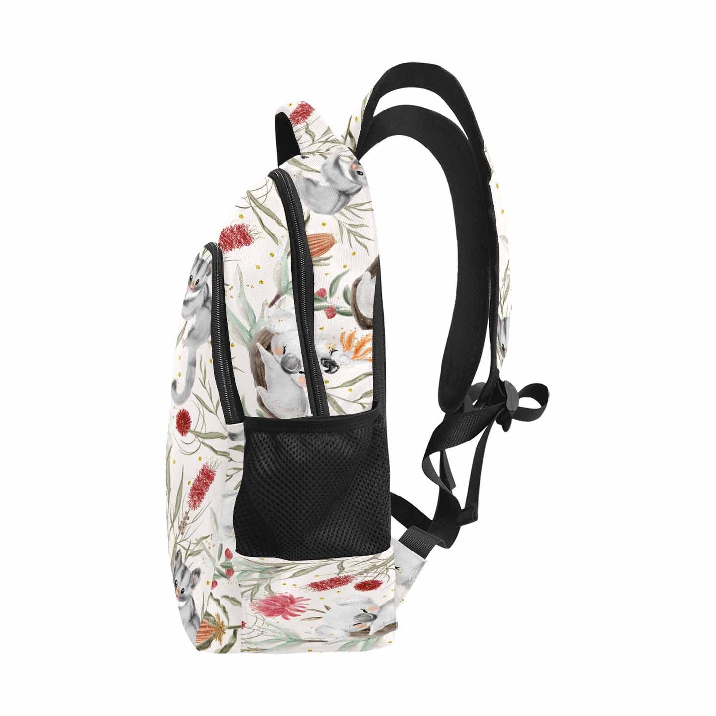 Australian Animals, Koala Cockatoo and Sugar Glider  Multifunction Backpack (1731)