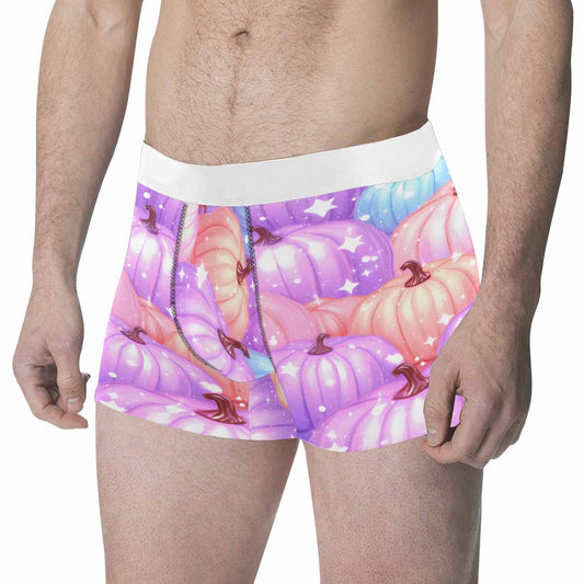 Pastel Pumpkin Men's All Over Print Boxer Briefs(Made In AUS)