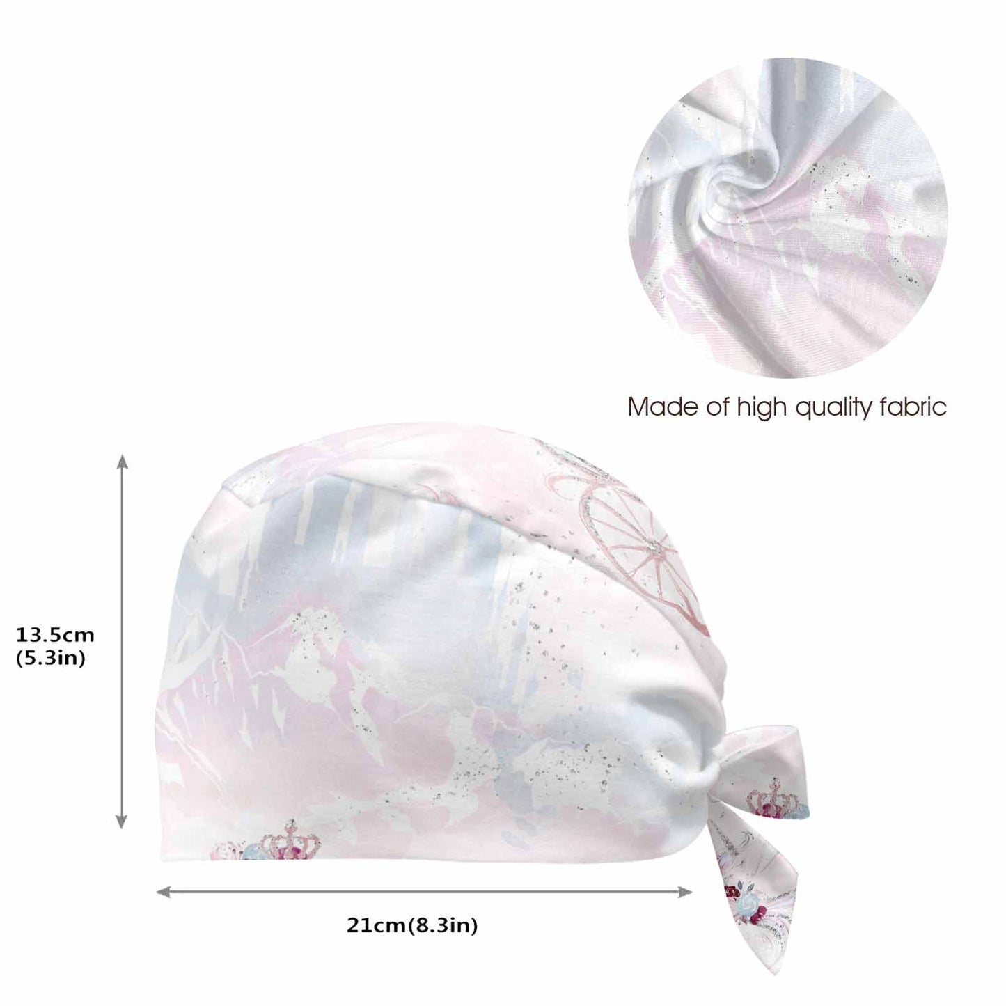 Unicorn Carriage  Scrub Cap