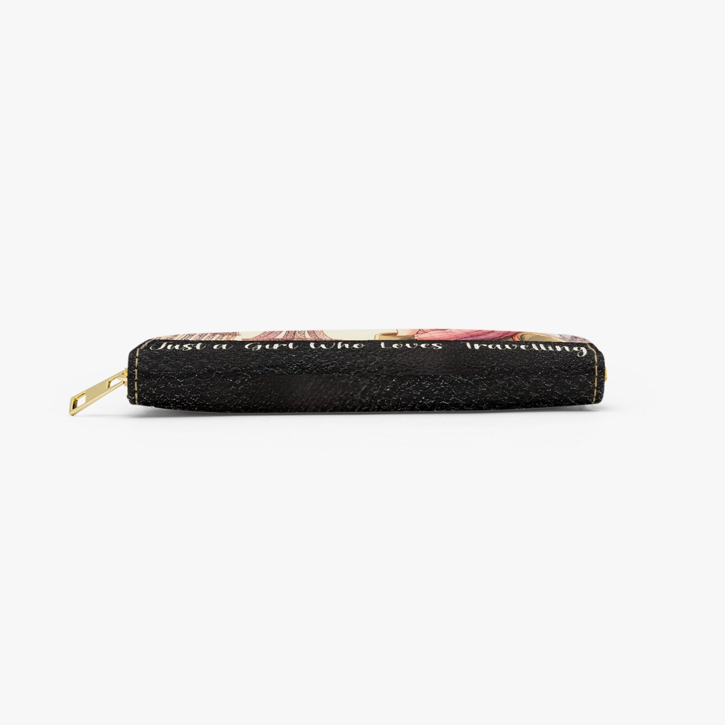 Long Type Zipper Purse - Just a Girl Who Loves Travelling