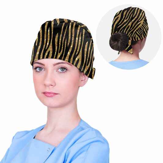 Nurse Scrub Cap Animal Print 14  Scrub Cap