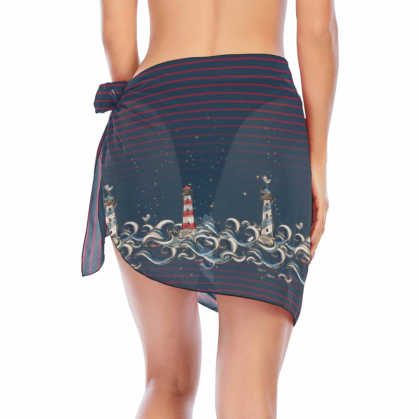 Light houses  Women's Beach Sarong Wrap