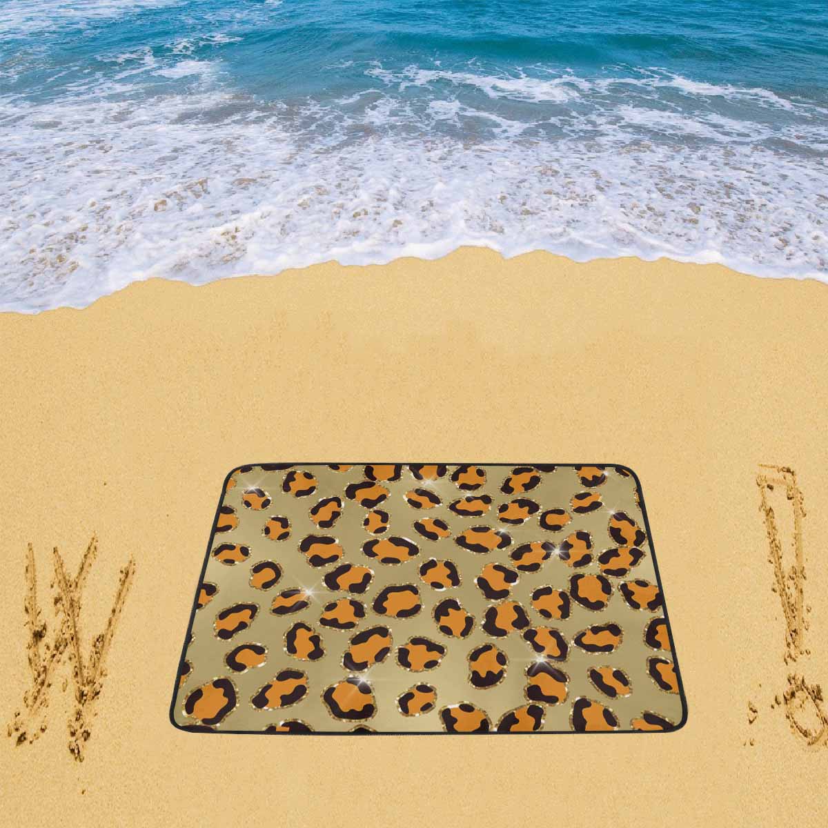 Animal Print 10  Beach Mats 78"x 60"