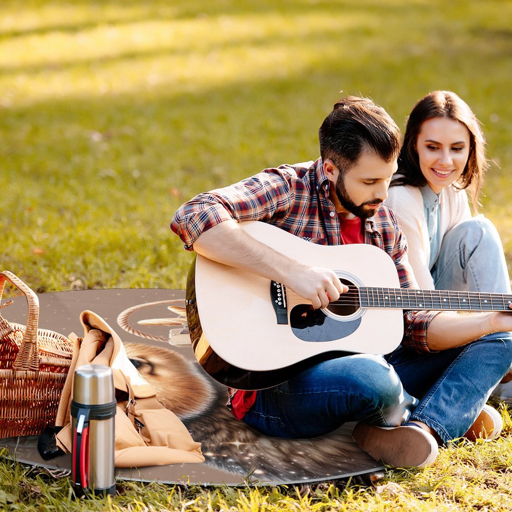 Round Picnic Mat Round outdoor picnic mat