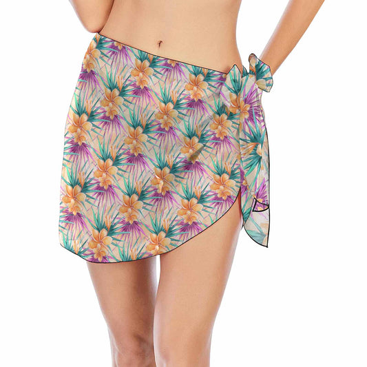 Frangipanis  Women's Beach Sarong Wrap