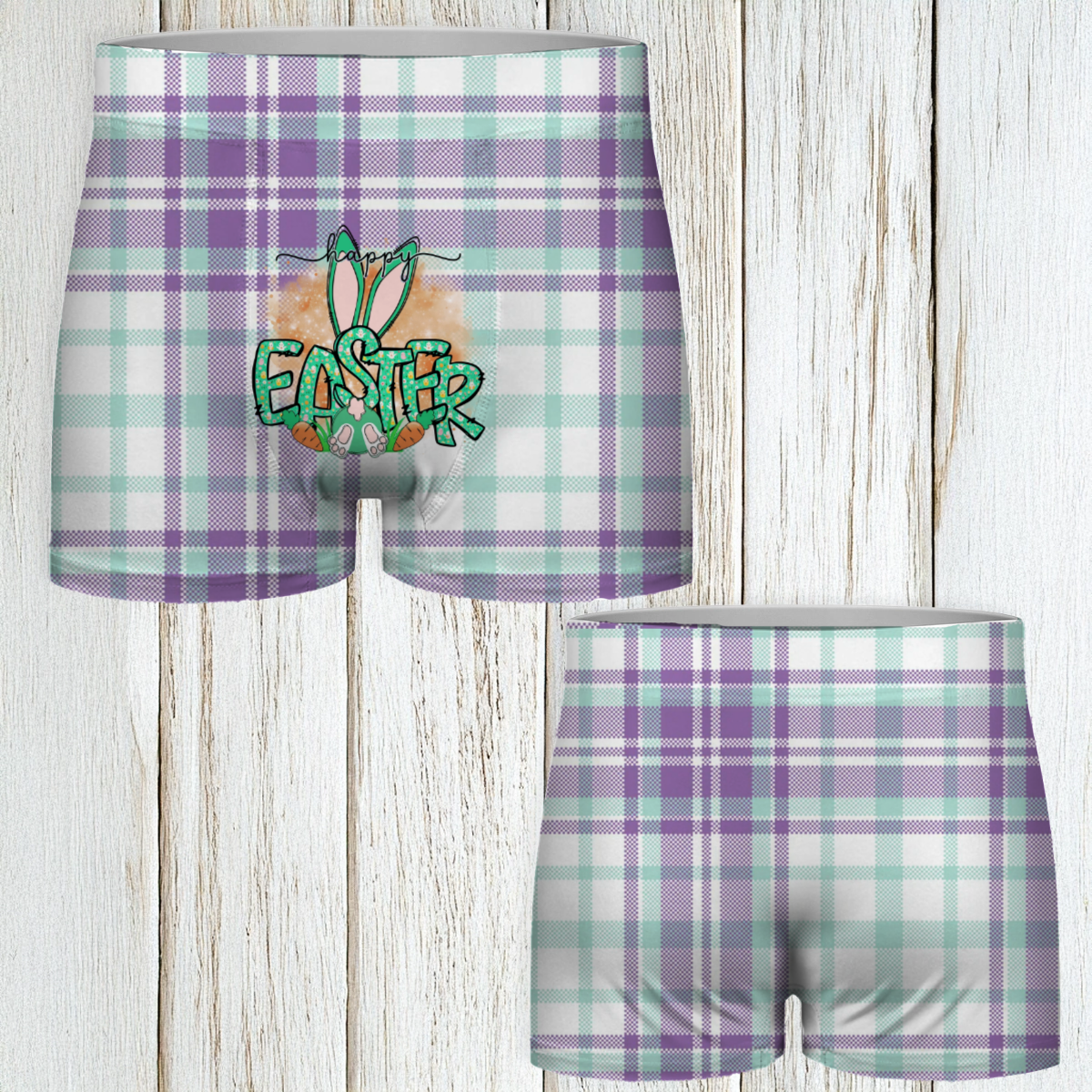 Men's Personalised Easter Boxer Shorts (D7266859)