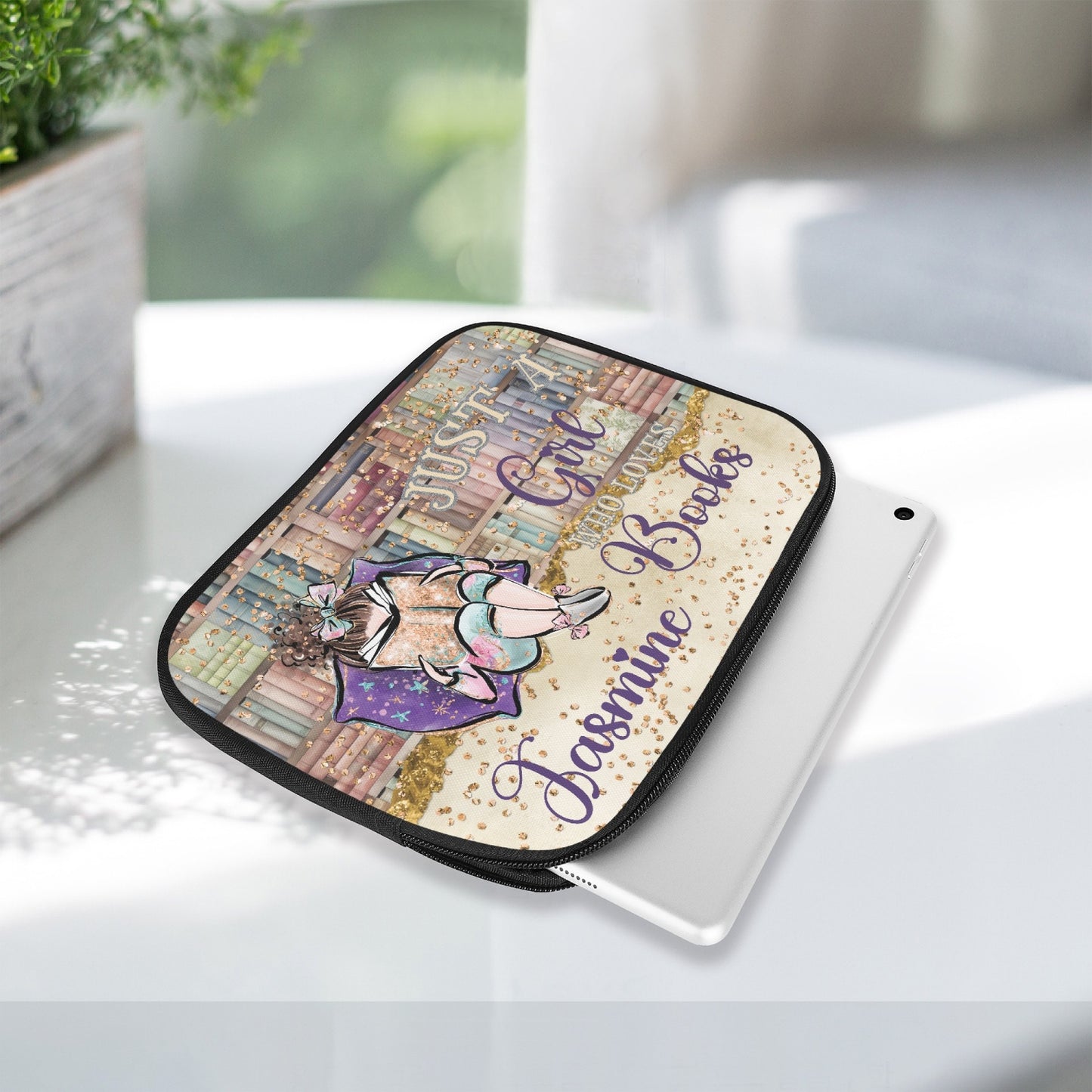 Tablet Sleeve - Just a Girl Who Loves Books