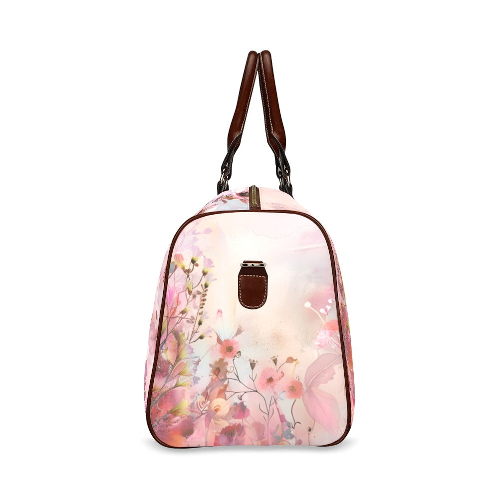 Wildflowers Waterproof Travel Bag/Small (Model 1639)