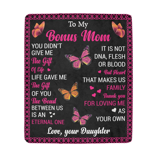 Bonus Mom Ultra-Soft Micro Fleece Blanket 50"x60" (Thick)