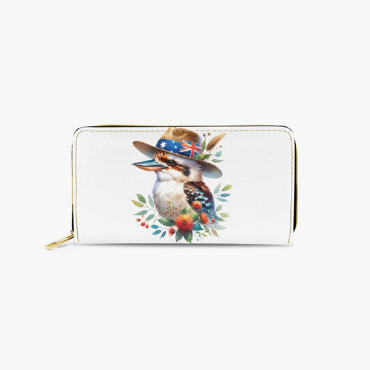 Long Type Zipper Purse, Kookaburra, awd-1342