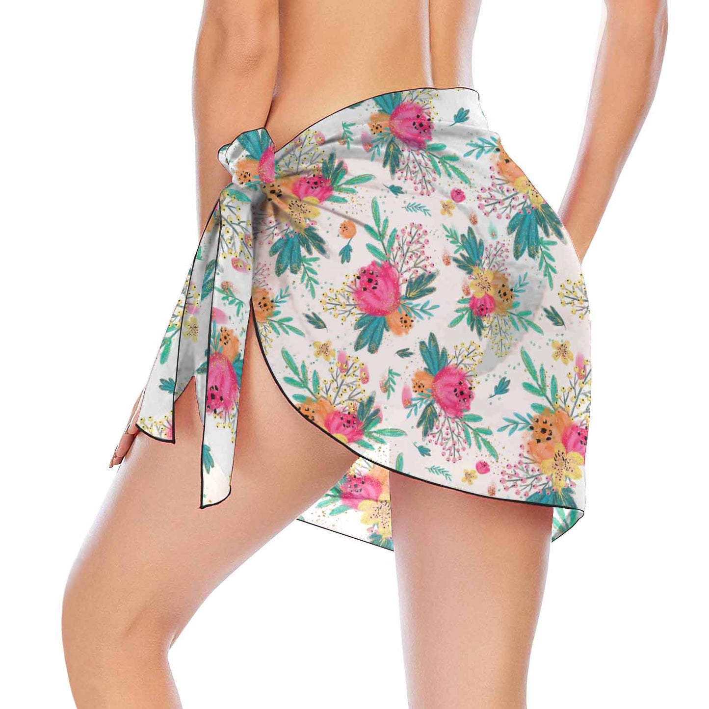 Australian Floral 2  Women's Beach Sarong Wrap