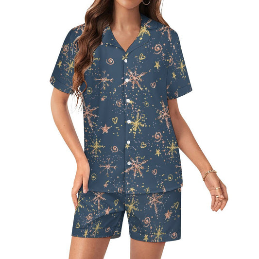 Women's Silk Satin Pajama Set Silk pajama set