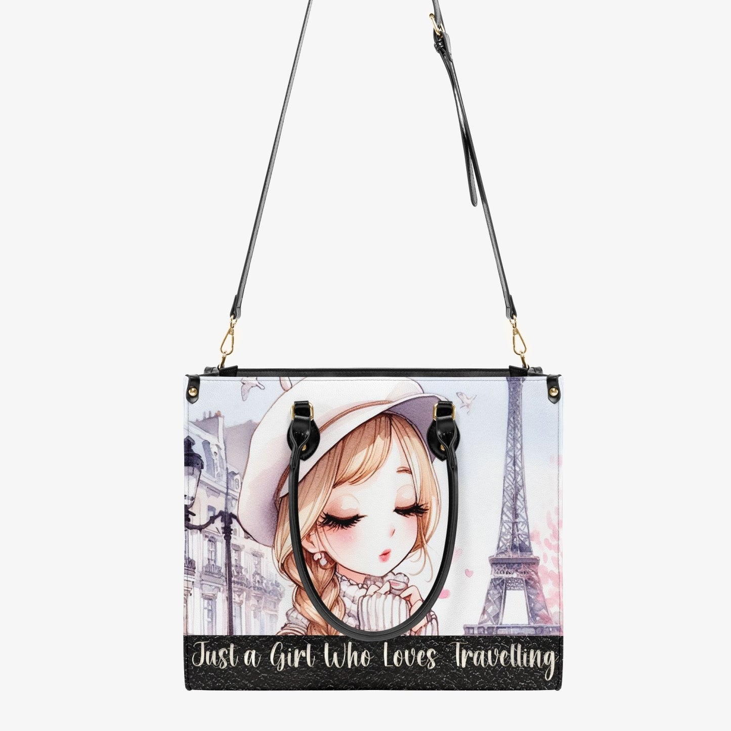 Women's Tote Bag - Just a Girl Who Loves Travelling