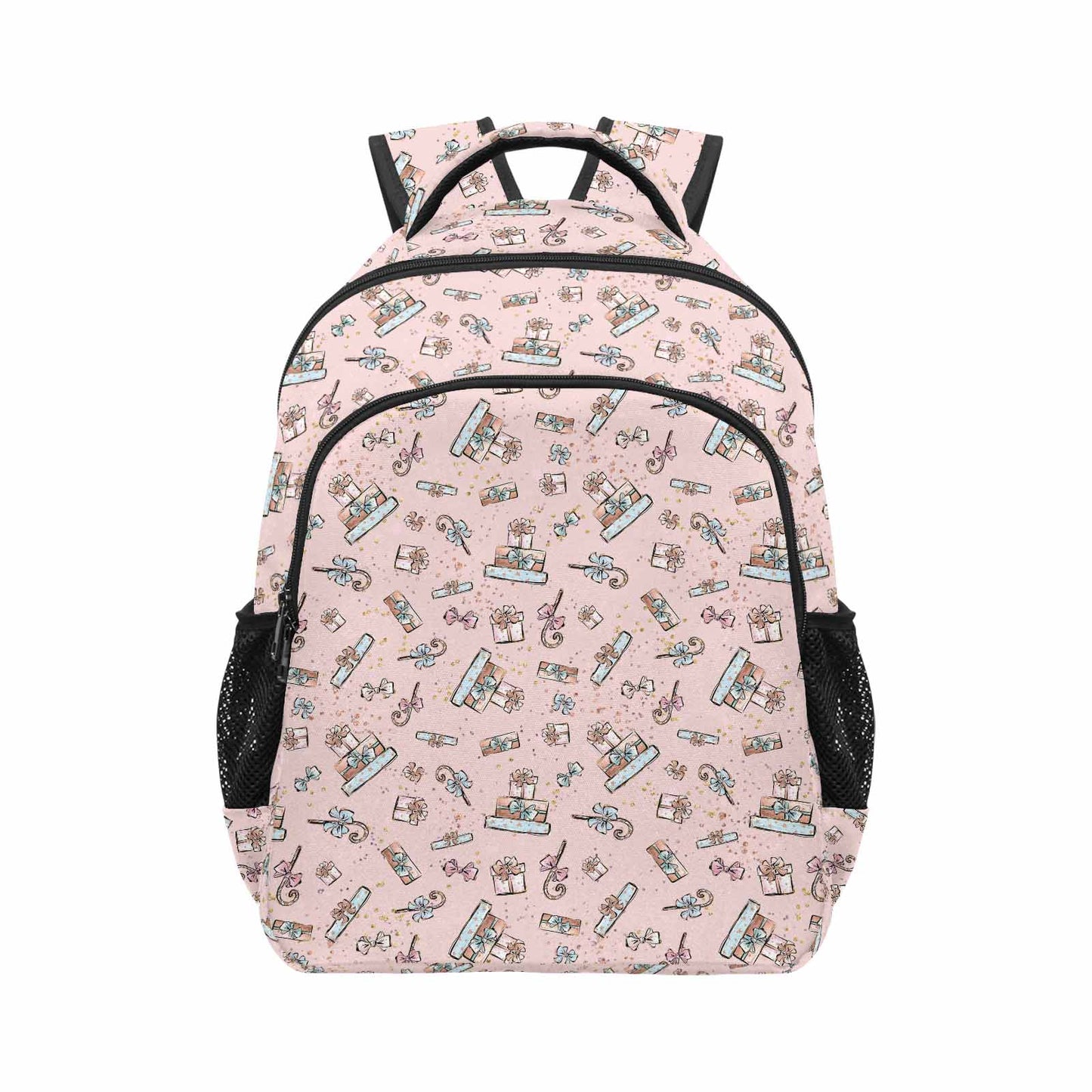 Pink Christmas presents 50  Multifunction Backpack (1731)