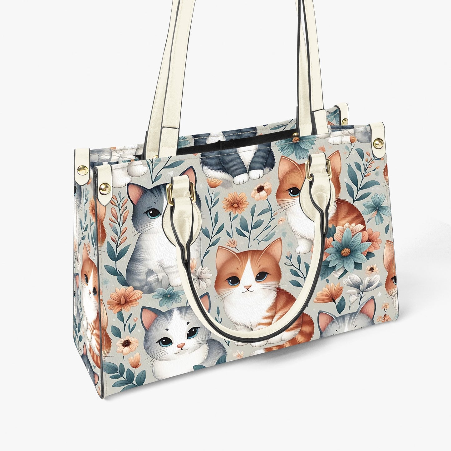 Women's Tote Bag - Long Strap Cats