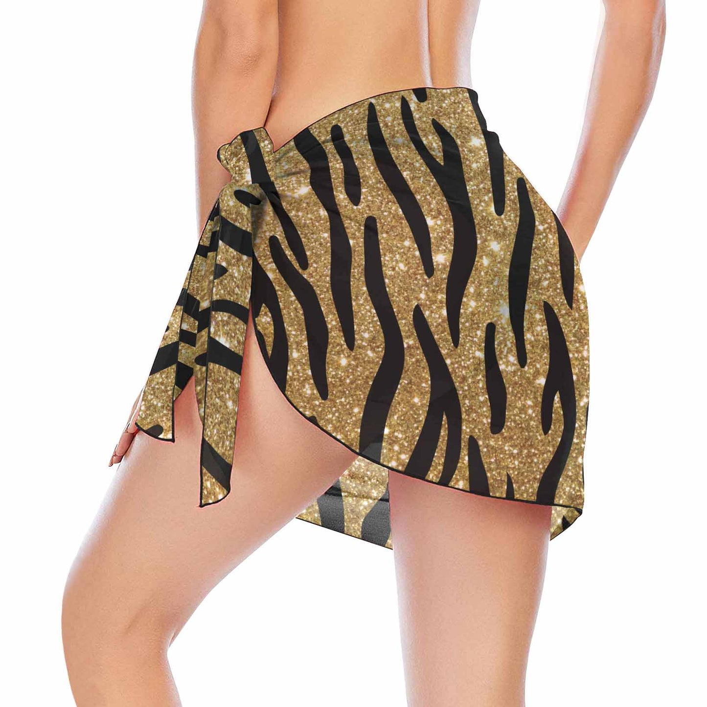 Animal Print 9  Women's Beach Sarong Wrap