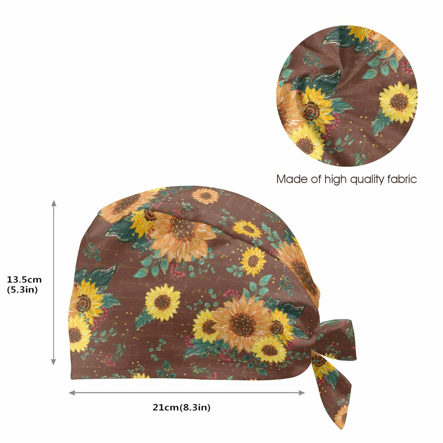 Sunflowers  Scrub Cap