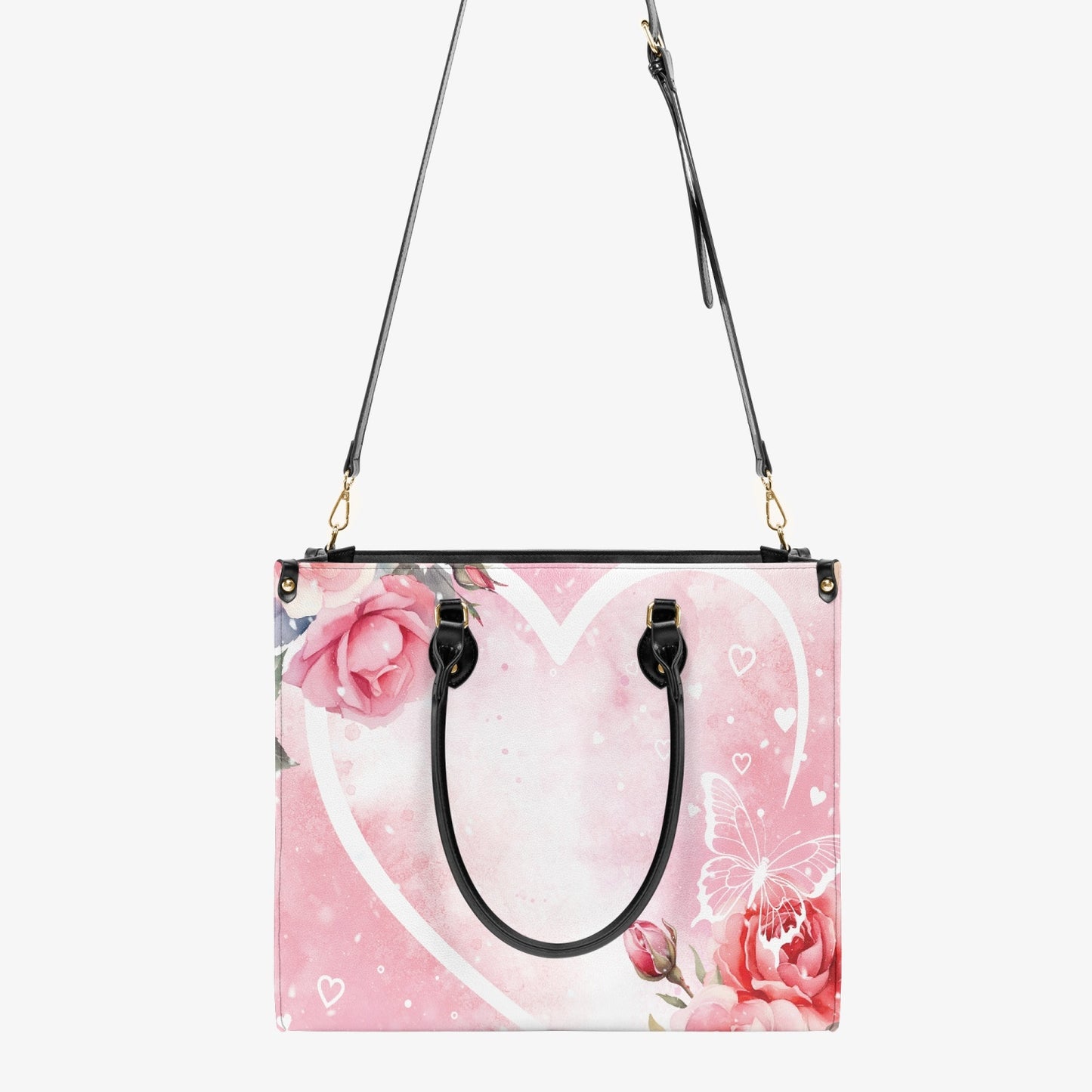 Women's Tote Bag - Pretty in Pink Heart