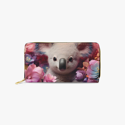 Long Type Zipper Purse - Koala