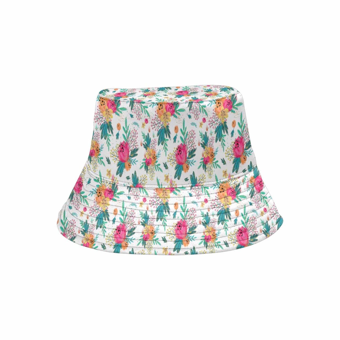 Australian Floral  Unisex Summer Single-Layer Bucket Hat