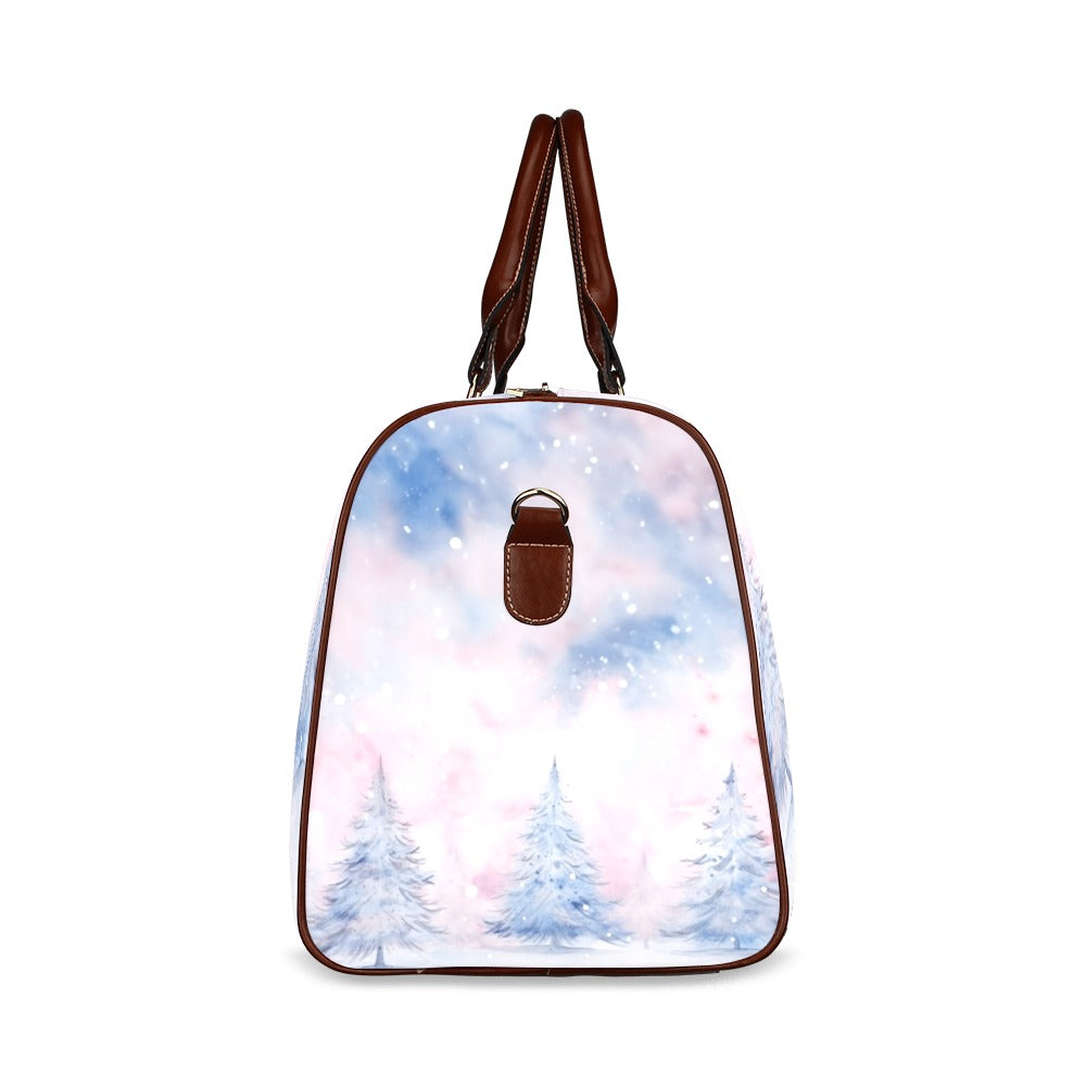 Christmas Tree 16 Waterproof Travel Bag/Small (Model 1639)