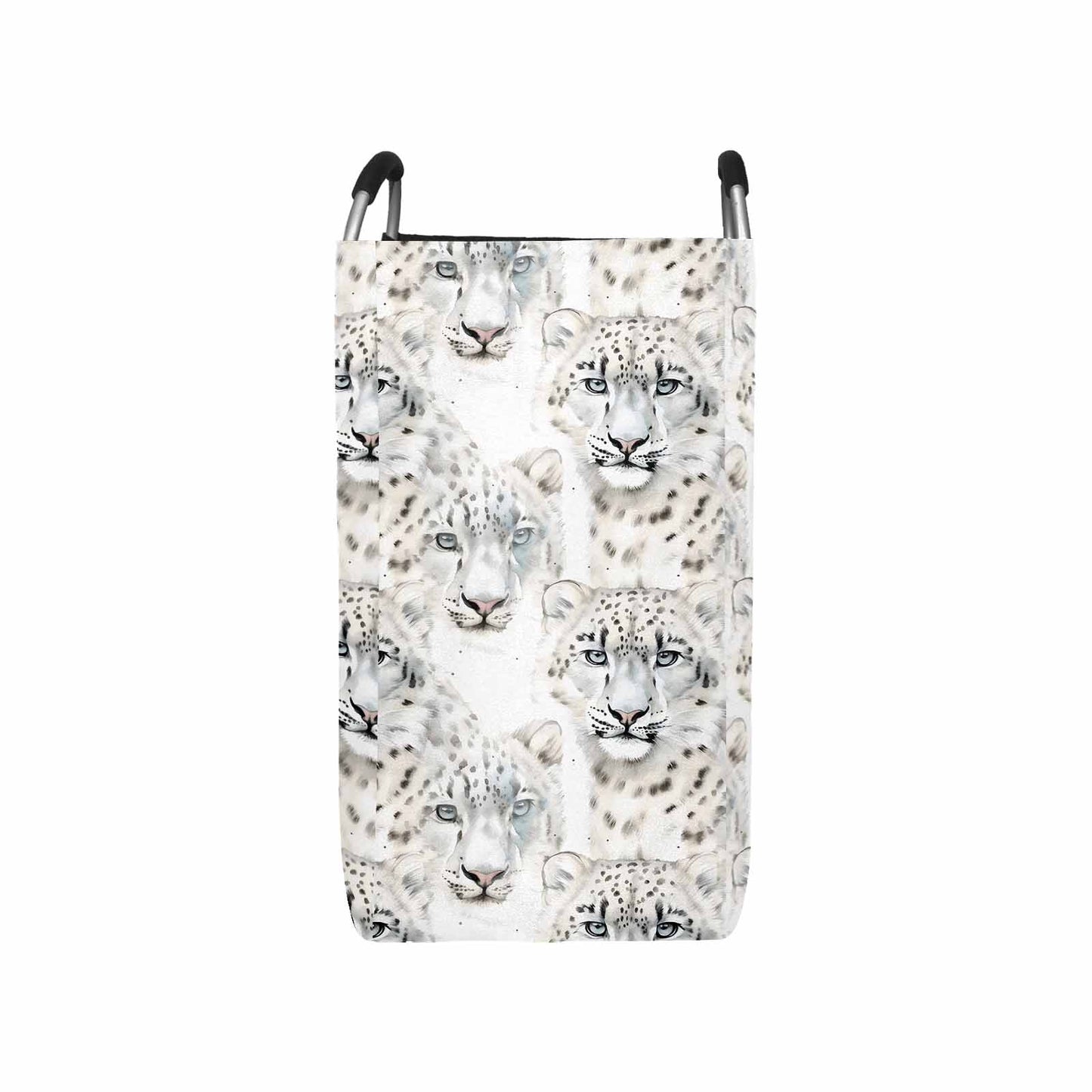 Leopard  Square Laundry Basket