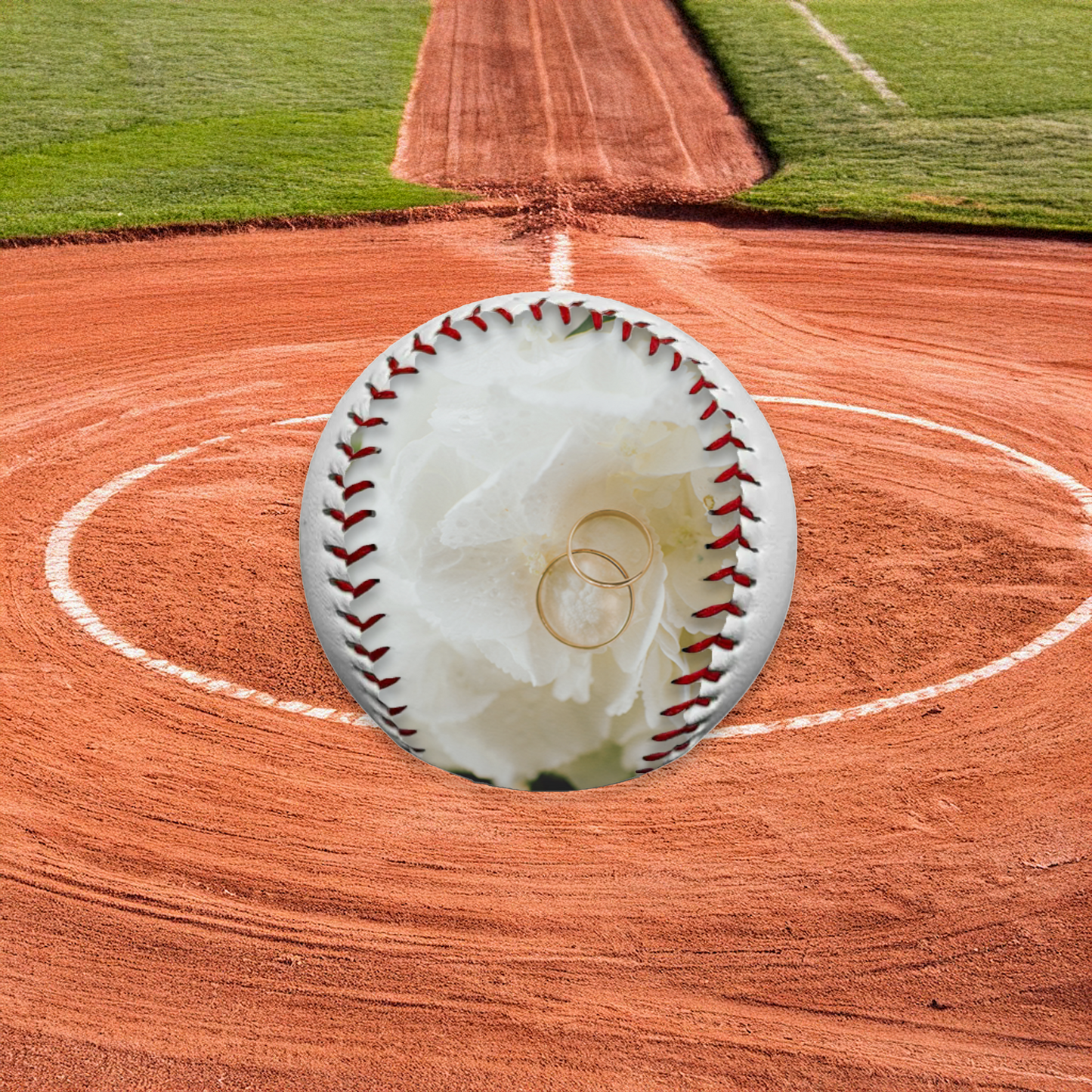 Personalised Baseball, Great Catch You're next! Wedding Garter Toss Personalise with Mr & Mrs Names and Wedding Date
