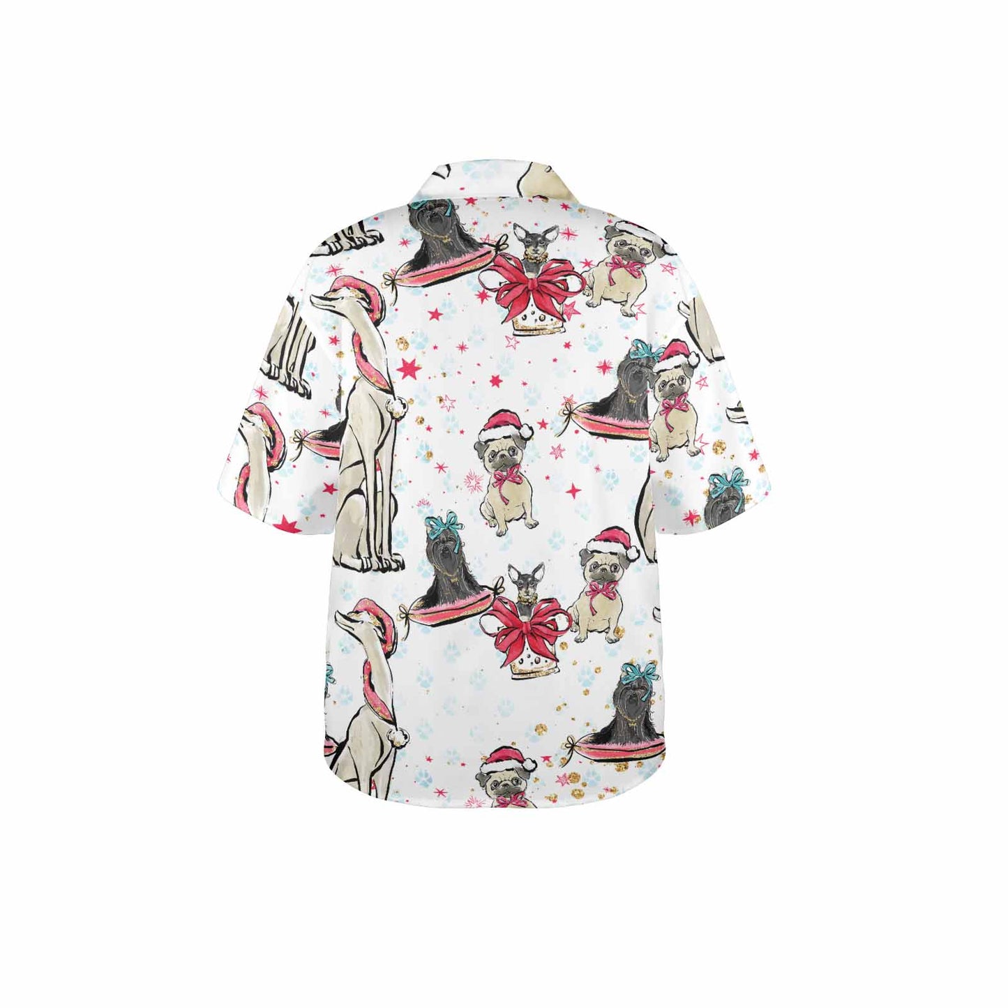 Dog Christmas  Women's Hawaiian Shirt