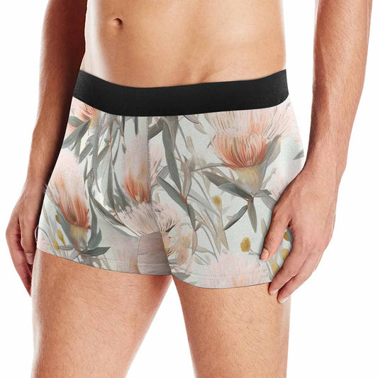 Australian Wattle  AUS Men's Boxer Briefs (Made In AUS)