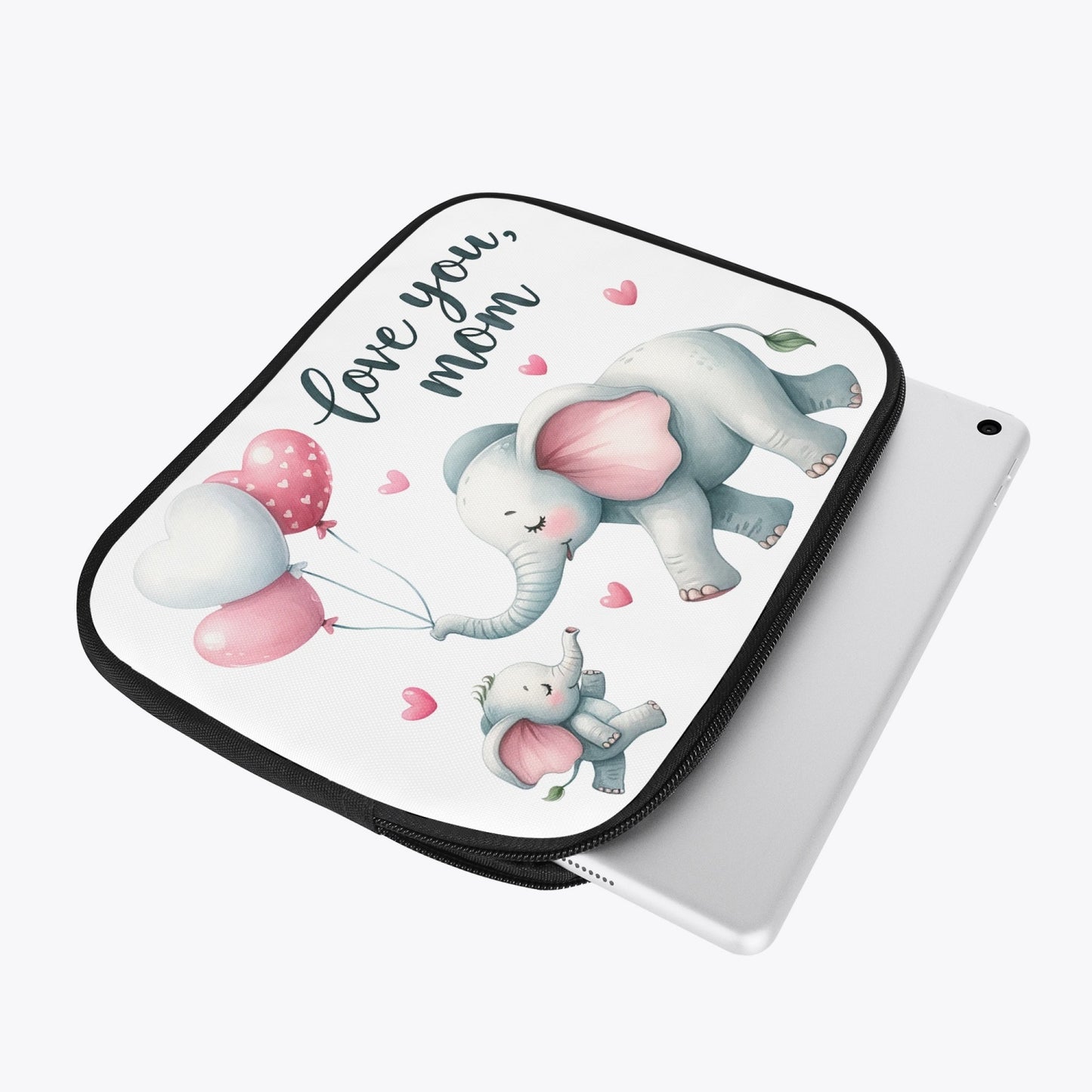 iPad Sleeve - Elephant - Love you Mom