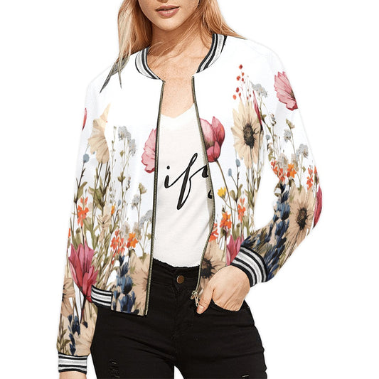 Wildflowers awd314 Bomber Jacket for Women