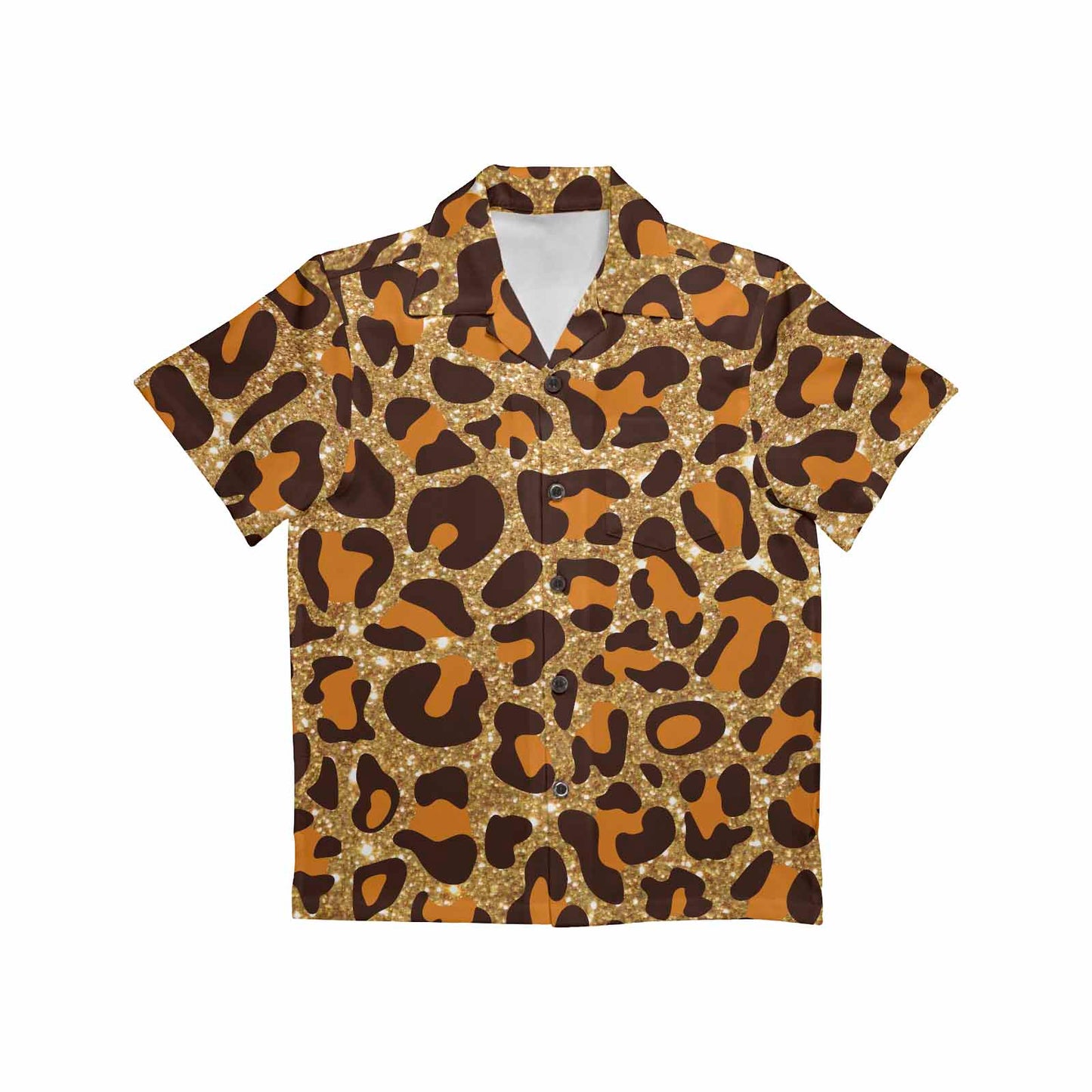 Animal print 5  Little Boys Hawaiian Shirt