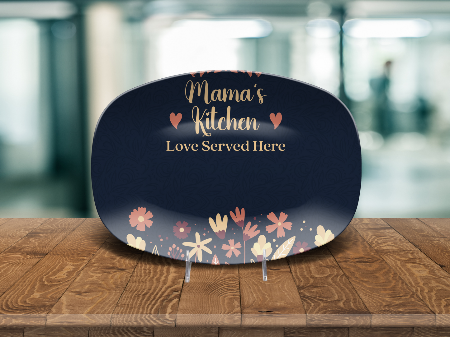 BBQ Platter Mama's Kitchen 10"x14" Platter