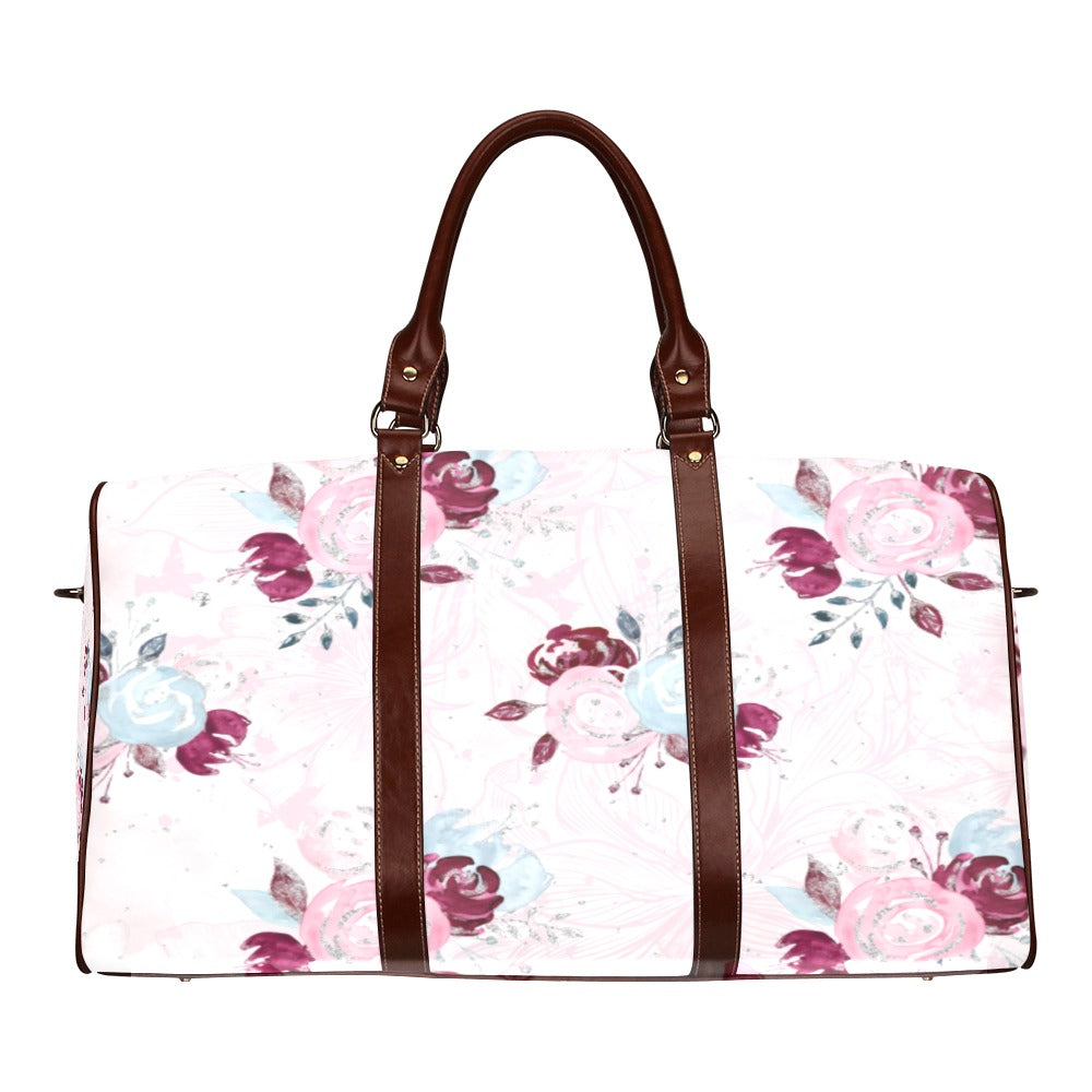 Roses Waterproof Travel Bag/Small (Model 1639)