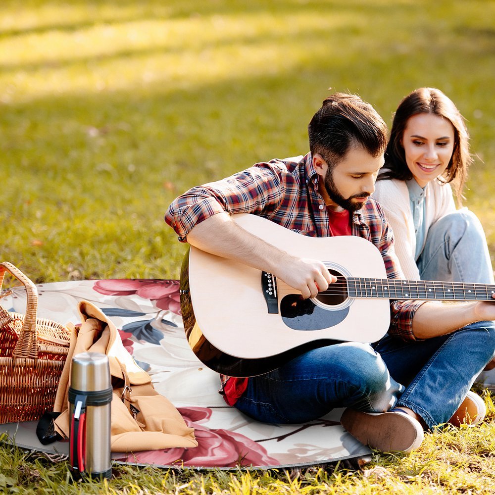 Round Picnic Mat Round outdoor picnic mat