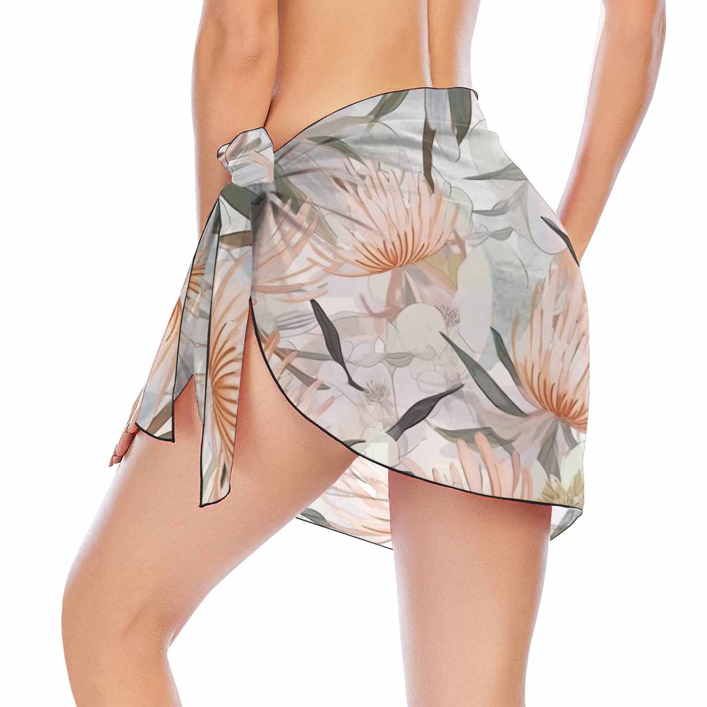 Australian Floral 10  Women's Beach Sarong Wrap