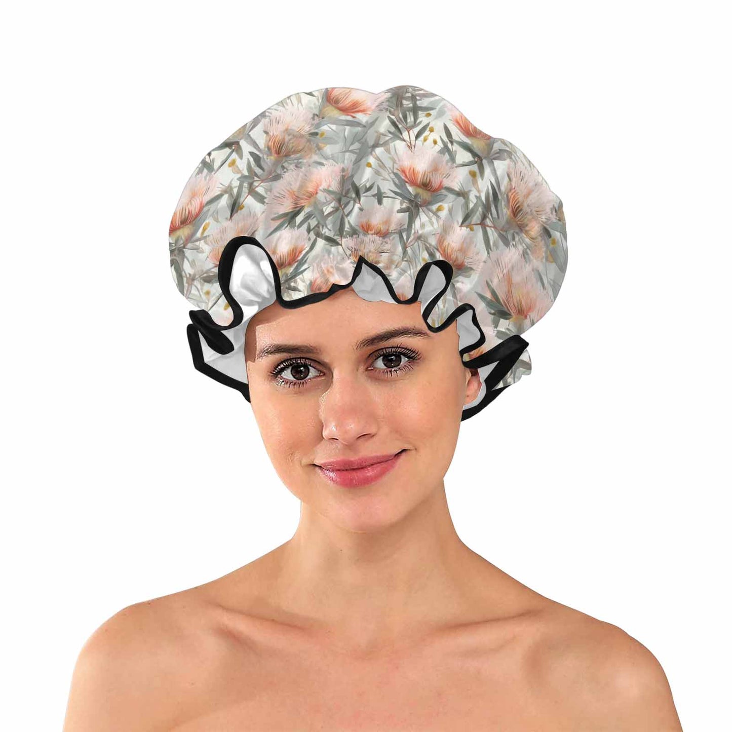 Australian Wattle  Shower Cap