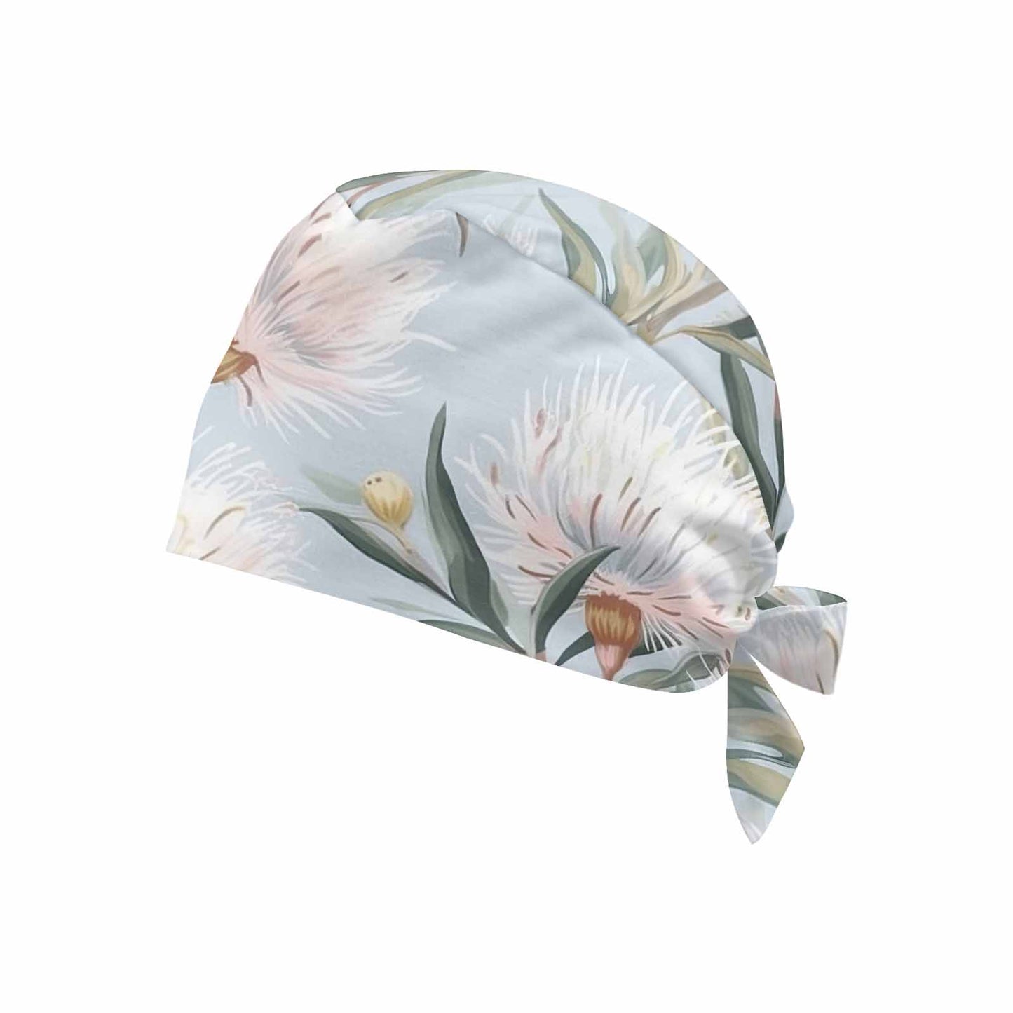 Nurse Scrub Cap Australian Floral 7  Scrub Cap