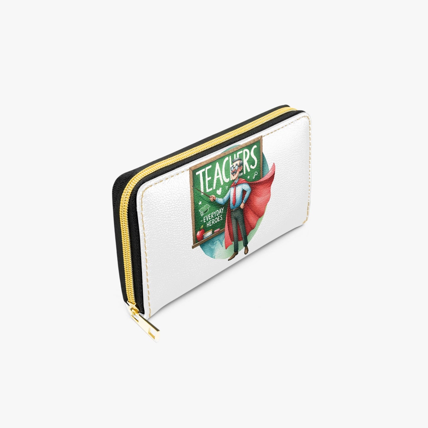 Long Type Zipper Purse - Teacher