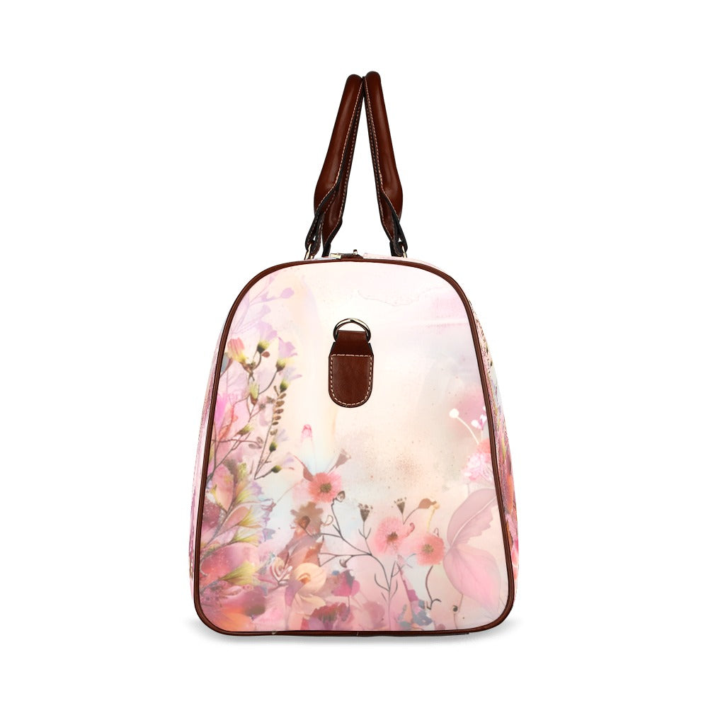 Wildflowers Waterproof Travel Bag/Small (Model 1639)